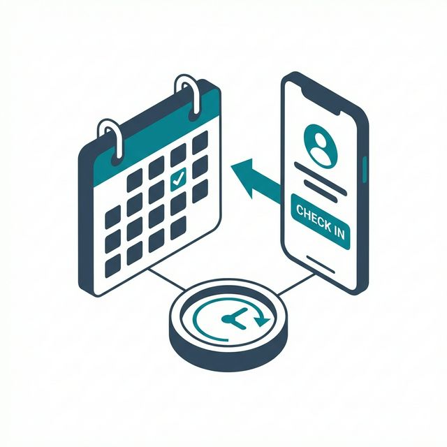 Sistem Presensi Illustration